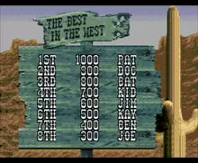 Image n° 4 - screenshots  : Lethal Enforcers II - Gun Fighters